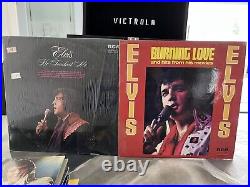 Rare Vinyl Records Lot! Elvis Presley, The Beatles, Queen & More! VG+/NM Albums