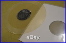 Rare record 1970's CLEAR RARE SEE THRU LP the beatles vinyl 12 CAPITOL IMPORT