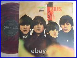 Red Vinyl / The Beatles For Sale / Odeon Clean Copy
