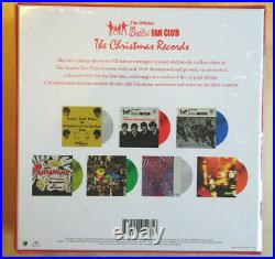 SEALED BEATLES CHRISTMAS XMAS RECORDS SINGLES BOX SET Ltd Edition DELETED VINYL