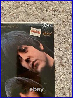 SEALED Beatles Rubber Soul Vinyl Record, Capitol ST 2442, 1966-68