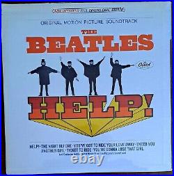 SEALED STEREO! BEATLES Help 1965 PRESSING 4 BREATHE HOLES! STUNNING