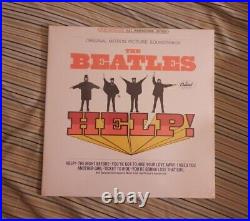 SEALED The Beatles HELP! Vinyl LP Record SMAS 2386 No Barcode GATEFOLD Capitol