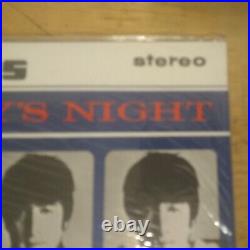 SEALED The Beatles a hard day's night STEREO parlaphon UK 70- s press