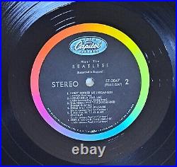 STEREO BEATLES 1971 NM+ VINYL & NM- SLEEVE Meet the Beatles SHRINK! LIKE-NEW