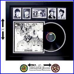 Signed Revolver Beatles Vinyl Record. All Four Signatures Authenticated