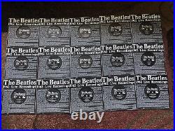 THE BEATLES 1962 LIVE RECORDINGS BOX SET RECORDS 15 (45's). MINT/STAR CLUB