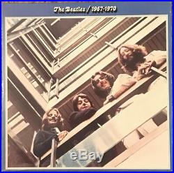 THE BEATLES 1967-1970 Rare 1973 ORIGINAL FIRST PRESSING UK Double Vinyl SetNM