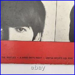 THE BEATLES A HARD DAY'S NIGHT -United Artists Records UAL 3366- 1964 Used