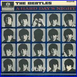 THE BEATLES A Hard Day's Night Vinyl Record Album LP Parlophone 1964 & Mono 1st
