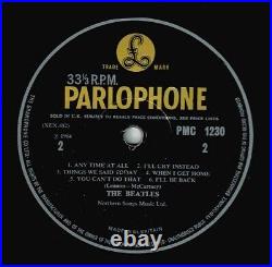 THE BEATLES A Hard Day's Night Vinyl Record Album LP Parlophone 1966 Mono & Rock