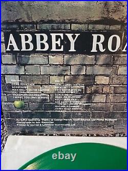 THE BEATLES ABBEY ROAD GREEN COLORED VINYL LP UK Press Excellent condition