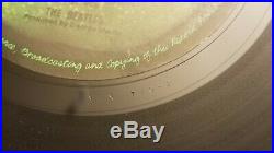 THE BEATLES ABBEY ROAD rare 1969 vinyl LP NO HER MAJESTY Drain visible Yex 749A
