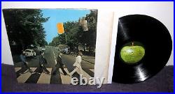 THE BEATLES Abbey Road LP Orig Apple SO-383 Sewer Drain/NO Her Majesty+SHRINK NM