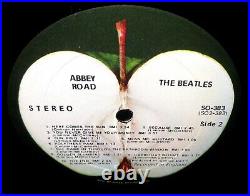 THE BEATLES Abbey Road LP Orig Apple SO-383 Sewer Drain/NO Her Majesty+SHRINK NM