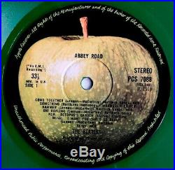 THE BEATLES Abbey Road Very Rare Original UK Green Vinyl Export (Record)