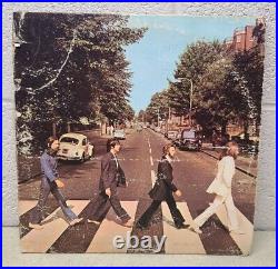 THE BEATLES- Abbey Road Vinyl 1969 First Press Apple SO-383