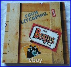 THE BEATLES BOX FROM LIVERPOOL 8 LP Vinyl Record 1962-70 Description in Japanese