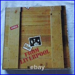 THE BEATLES BOX FROM LIVERPOOL 8 LP Vinyl Record 1962-70 Description in Japanese