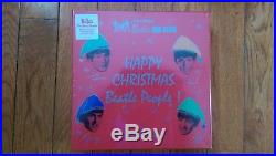 THE BEATLES CHRISTMAS RECORDS BOX SET- 7 COLOR VINYL 45's- SEALED! (2017)