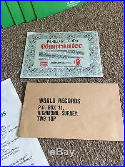 THE BEATLES COLLECTION 1978 WORLD RECORDS SINGLES BOX SET FULL SET 7 Vinyl