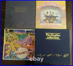 THE BEATLES COLLECTION 1987 BLUE BOX Set OF 13 LP's + BONUS LPS INCLUDES INSERTS