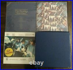 THE BEATLES COLLECTION 1987 BLUE BOX Set OF 13 LP's + BONUS LPS INCLUDES INSERTS