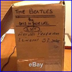 THE BEATLES Days in their lives VINYL 30 hour set 1981 Radio show with POSTER