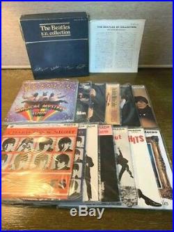 THE BEATLES E. P. Collection Japanese Red Vinyl Mono Box Set From Japan