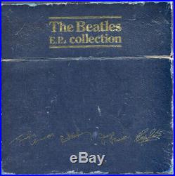 THE BEATLES E. P. Collection Original 1981 UK 15x7 Vinyl E. P. Blue Box Set