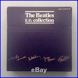 THE BEATLES EP COLLECTION Boxed Set 1st Edition Japan 7 Red Vinyl, 15 Discs