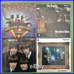 THE BEATLES EP COLLECTION Boxed Set 1st Edition Japan 7 Red Vinyl, 15 Discs