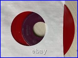 THE BEATLES FOR JUKE BOX ONLY RED VINYL 45rpm PENNY LANE /STRAWBERRY