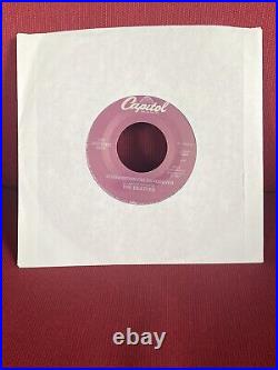 THE BEATLES FOR JUKE BOX ONLY RED VINYL 45rpm PENNY LANE /STRAWBERRY