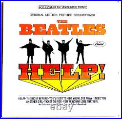 THE BEATLES- Help! Vinyl LP Apple Records SMAS-2386 Stereo Inner Sleeve Gate