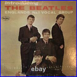 THE BEATLES Introducing the Beatles VJLP 1062 From 1963 AUTHENTIC AND RARE