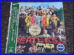 THE BEATLES Japan Import Vinyl SGT PEPPERS Japanese OBI SEALED Remastered 2003
