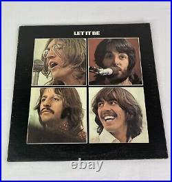 THE BEATLES LET IT BE RED APPLE #AR 34001 First Press Phil Spector Vinyl Record