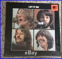 THE BEATLES-LET IT BE-Rare Vinyl Album #AR 34001 1970s New still sealed