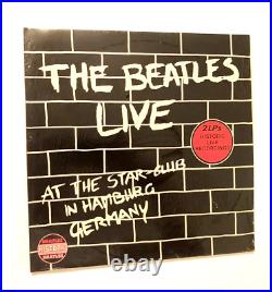 THE BEATLES LIVE Star-Club Hamburg Germany 1982 Vintage Holland HIS 10982 New