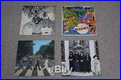 THE BEATLES LOT OF 12 VINYL LP RECORDS 1960s ALL GRADED LISTED & PHOTOS