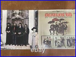 THE BEATLES LP Lot of 36 Record Albums & 14, 7 45 RPM Personal Collection