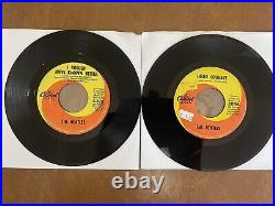 THE BEATLES LP Lot of 36 Record Albums & 14, 7 45 RPM Personal Collection