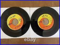 THE BEATLES LP Lot of 36 Record Albums & 14, 7 45 RPM Personal Collection