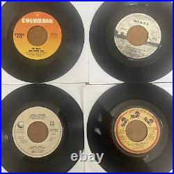 THE BEATLES LP Lot of 36 Record Albums & 14, 7 45 RPM Personal Collection