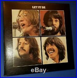 THE BEATLES Let It Be 1st Press vinyl LP MAGGIE MAE credits rare Phil & Ronnie