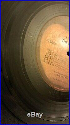 THE BEATLES Let It Be 1st Press vinyl LP MAGGIE MAE credits rare Phil & Ronnie