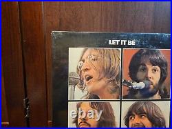 THE BEATLES Let It Be Factory SEALED Apple 1st press circa 1970 LP