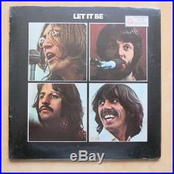 THE BEATLES Let It Be USA 1st press Vinyl LP Red Apple SEALED