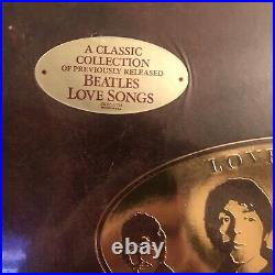 THE BEATLES Love Songs Original SEALED VINYL Double LP 1977 CAPITOL PROMO